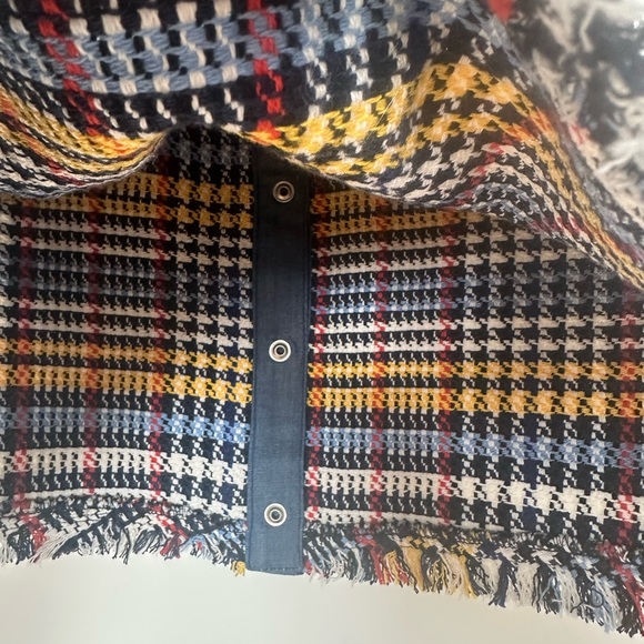 ⛱️ 2/20$ Zara contrasting tweed mini skirt size xs - Picture 5 of 9